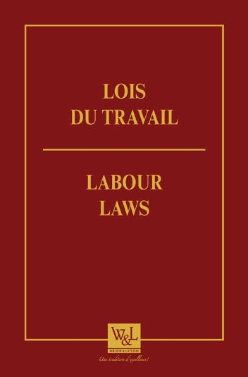 Livre - Les lois du travail