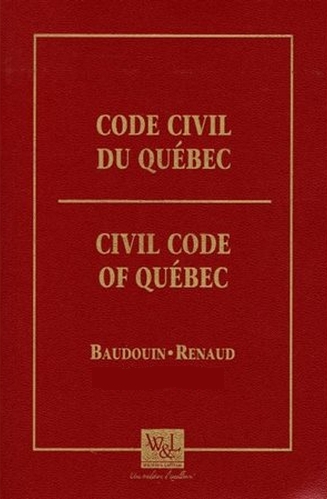 Livre - Code Civil du Québec